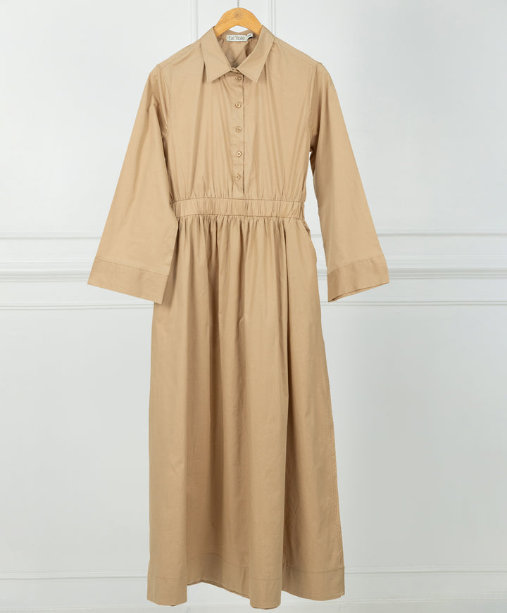 Casual Poplin Dress