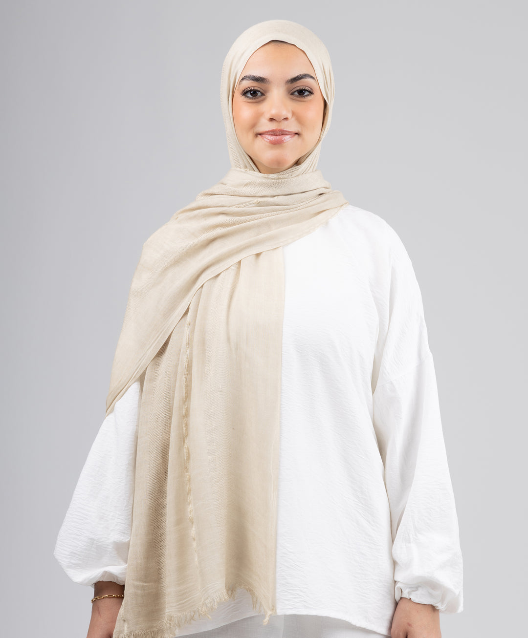 Soft Linen Marble Scarf