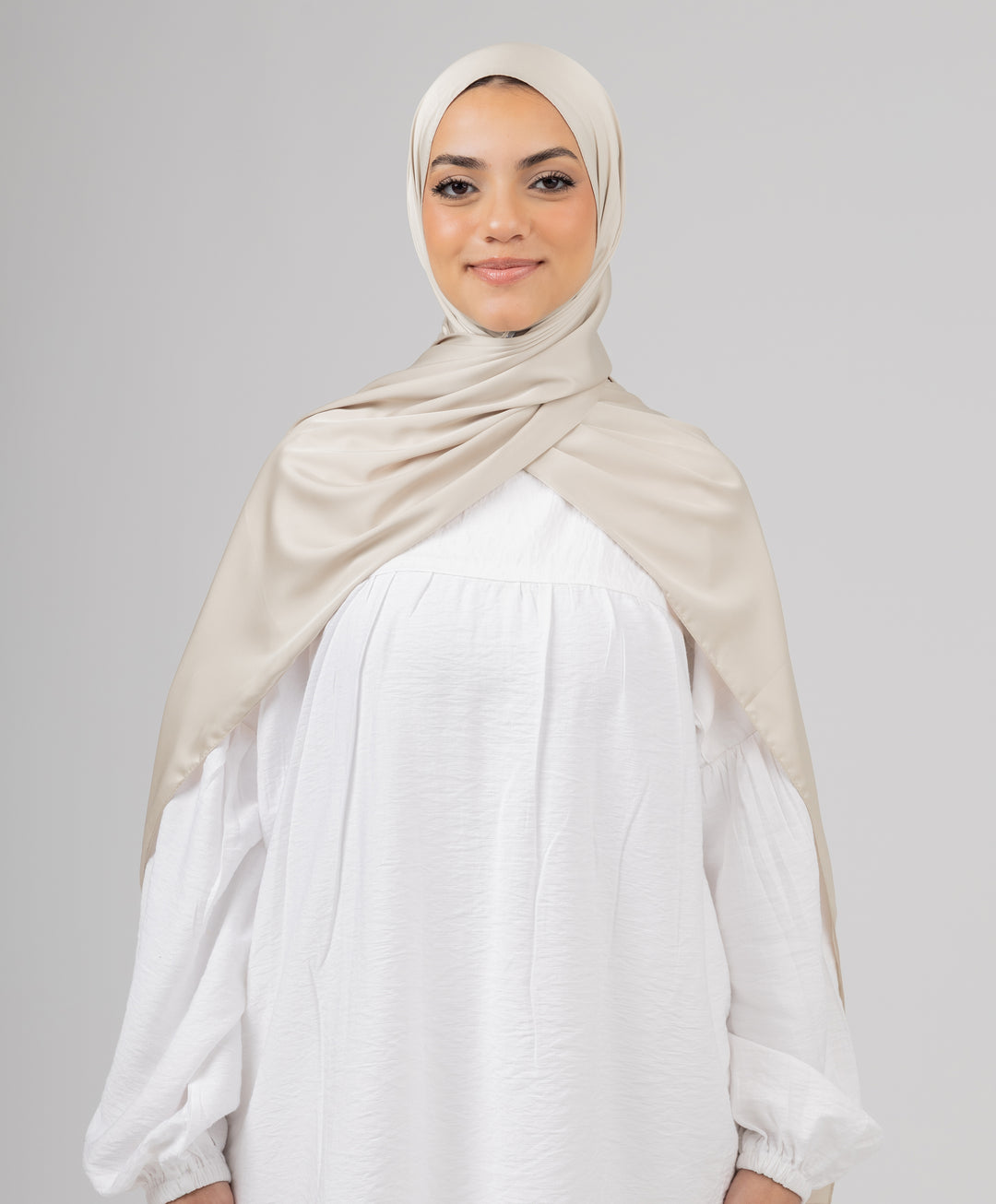 Plain Pure Silk Scarf