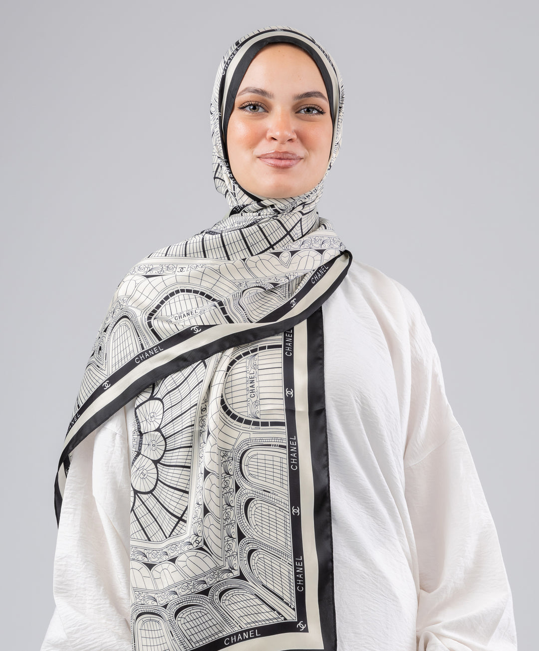 Iconic Luxury Silk Scarf
