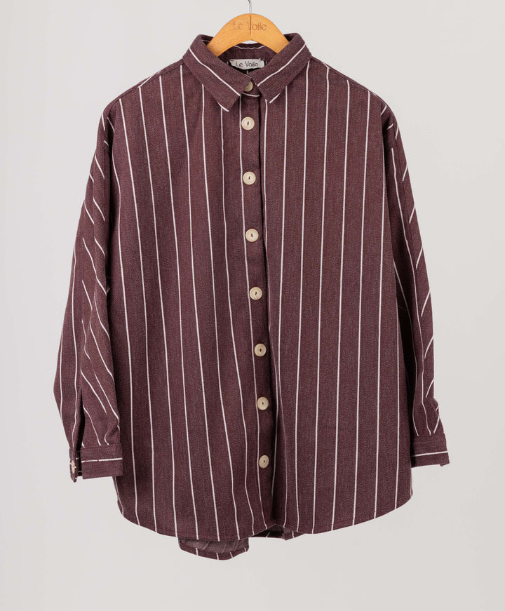 Stripe Wool Shirt
