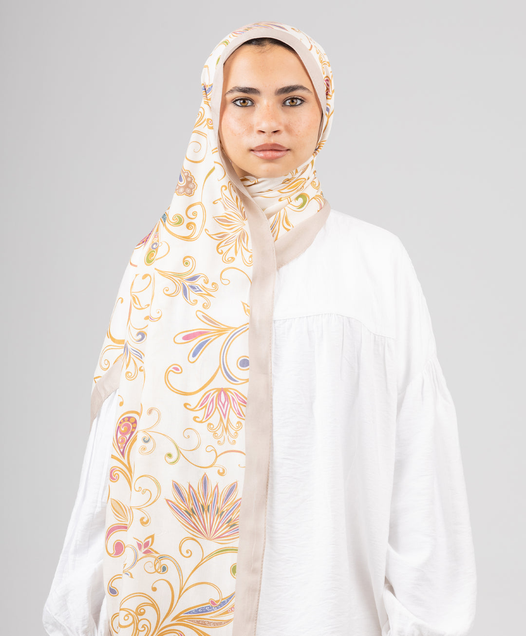 Paisley Floral Modal Scarf