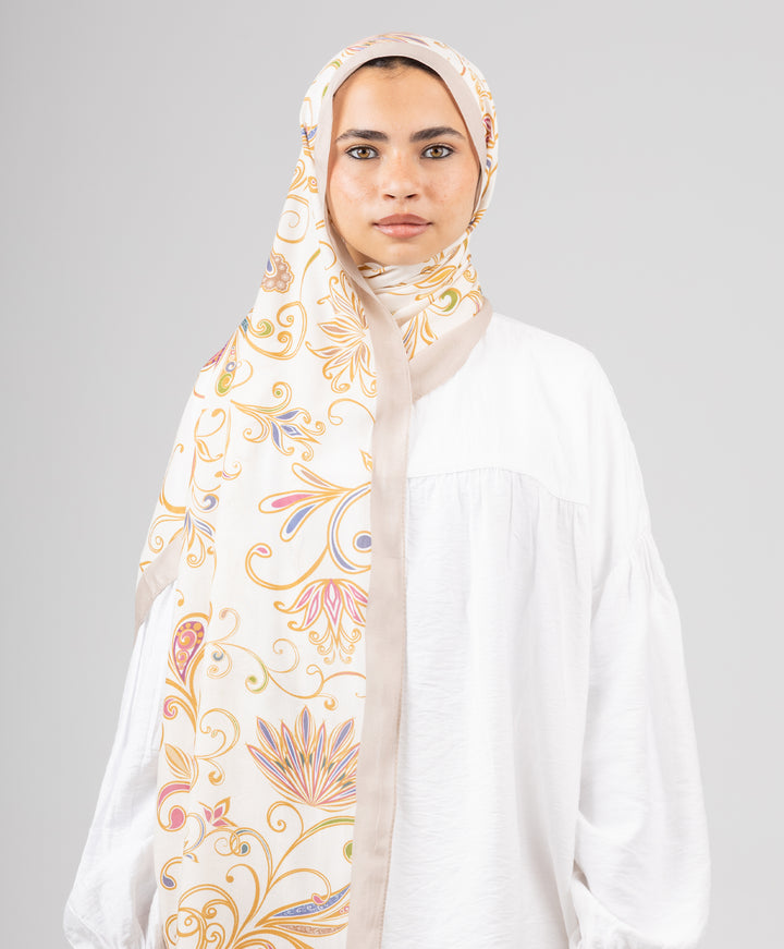 Paisley Floral Modal Scarf