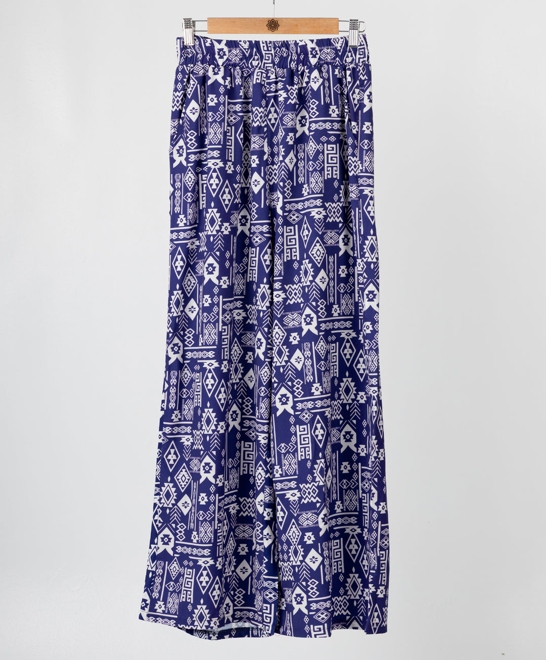 Printed Satin Pants