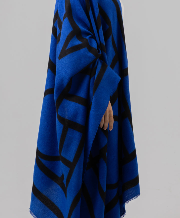 Abstract Winter Shawl