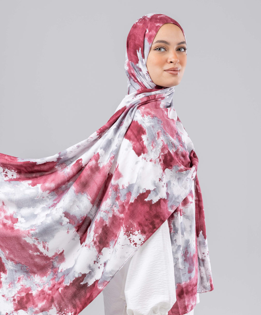 Earthy Clouds Modal Scarf