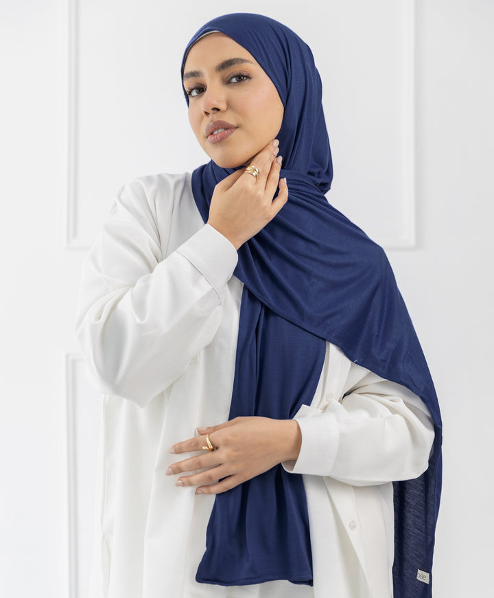 Plain Cotton Lycra Scarf