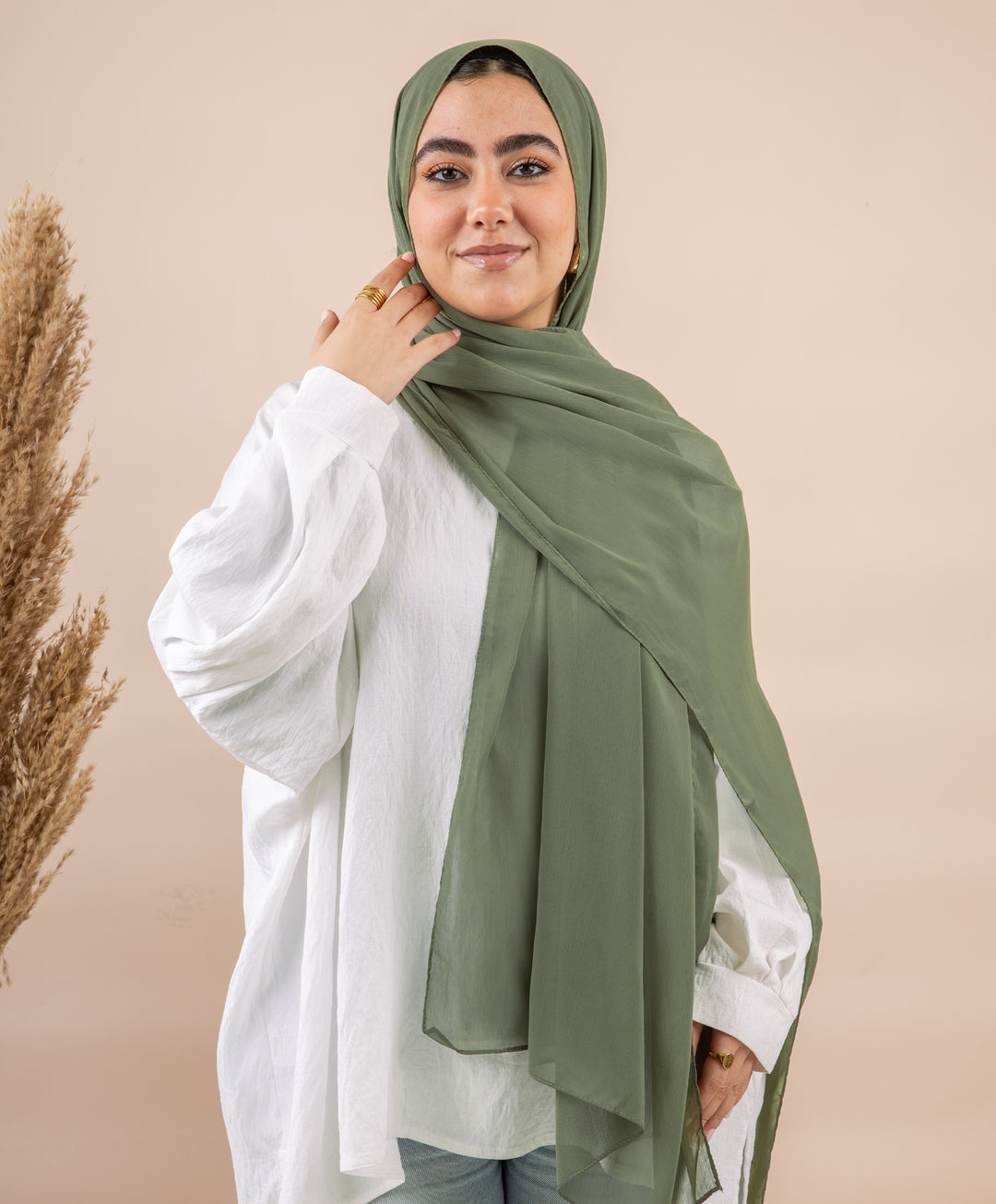 Chiffon Crinkle Scarf