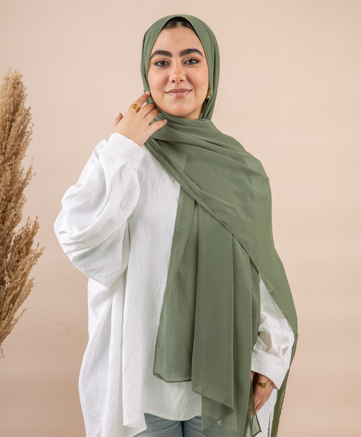 Chiffon Crinkle Scarf