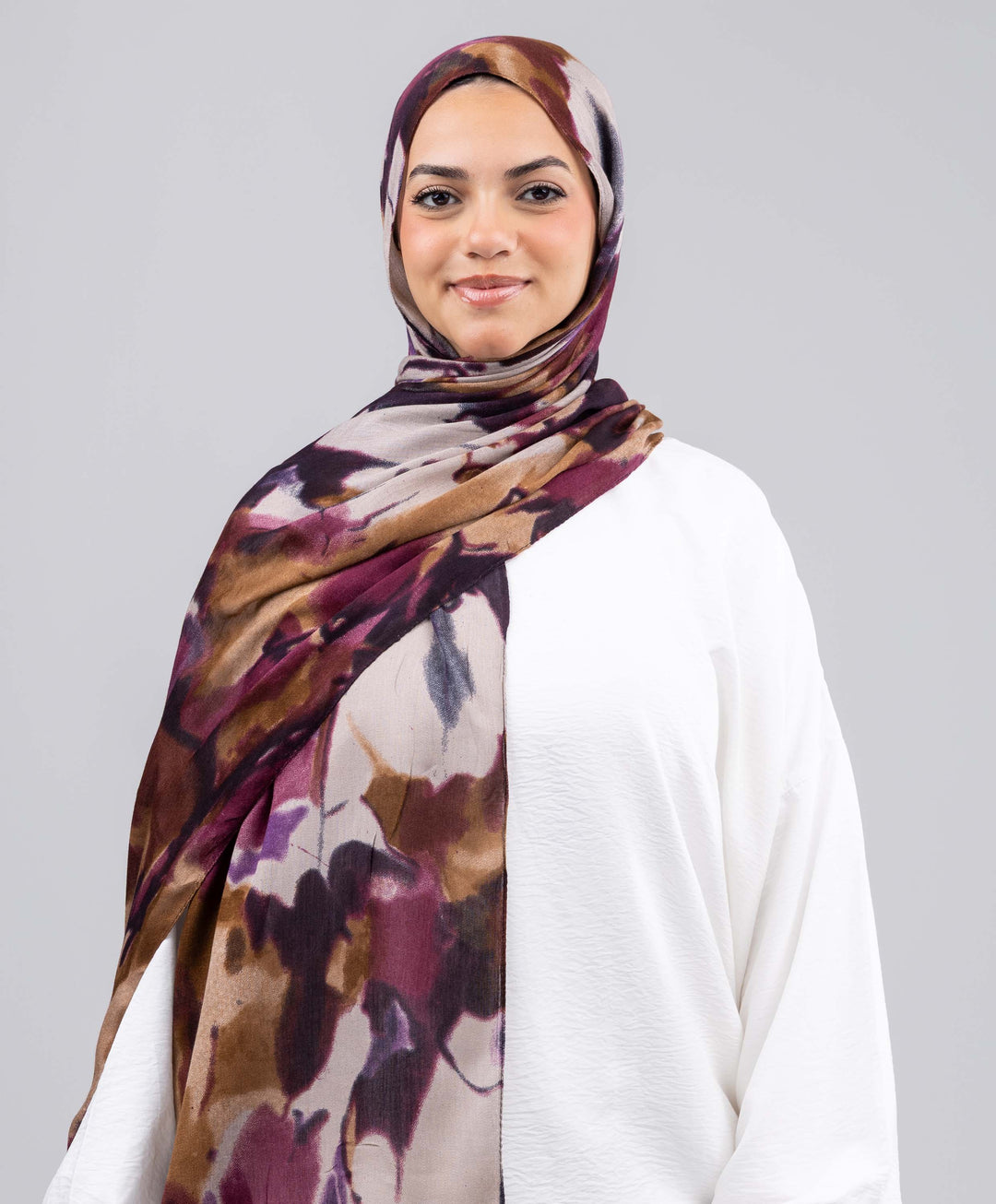 Plum Modal Scarf