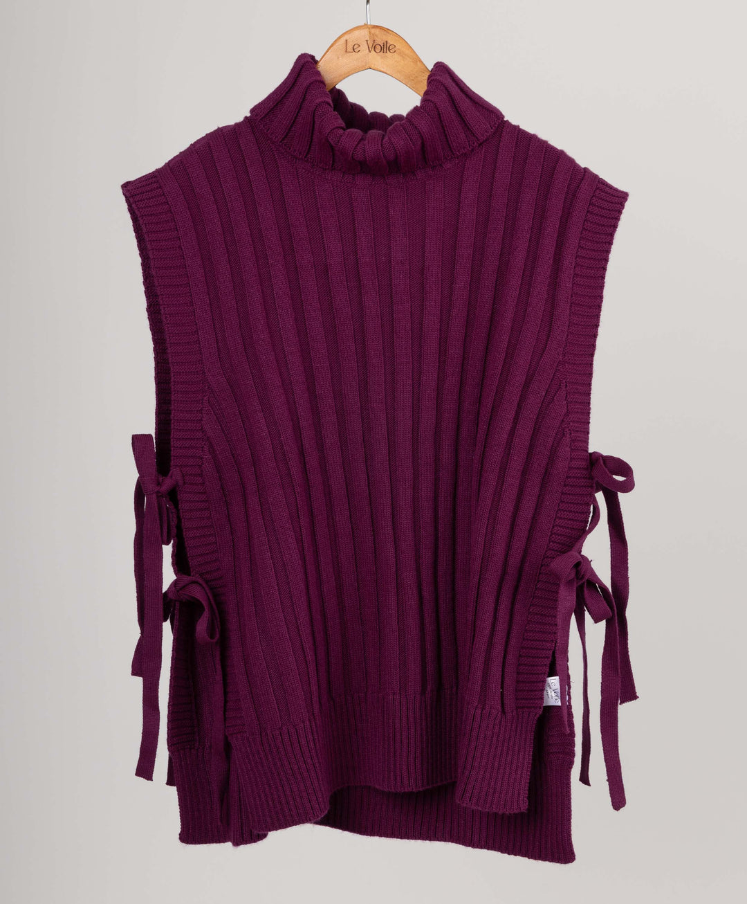 Slouchy Ribbed Vest
