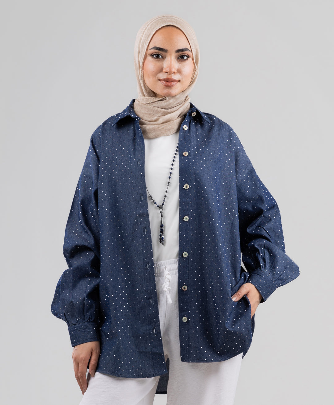 Bling Denim Shirt