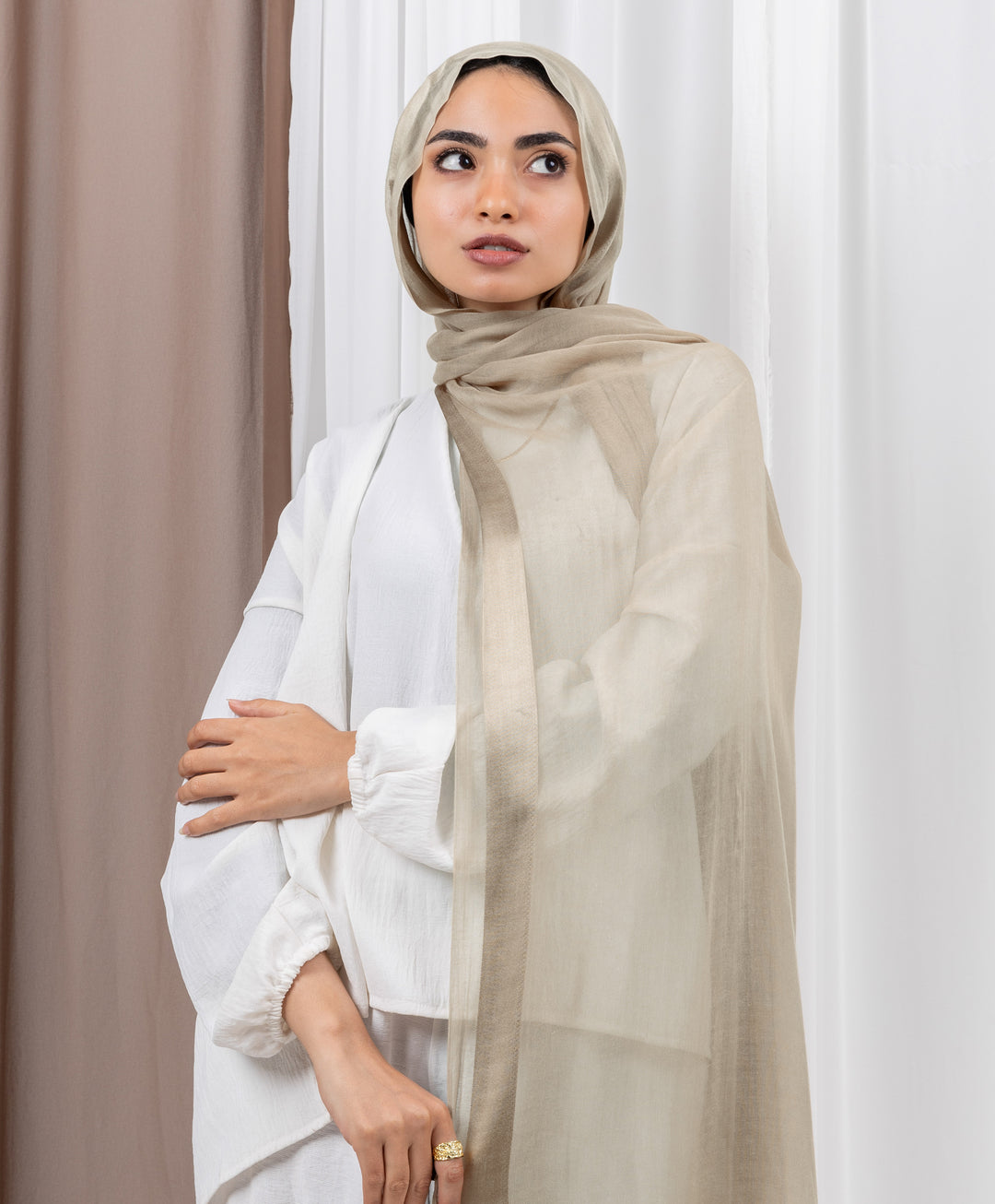 Everyday Linen Satin Scarf