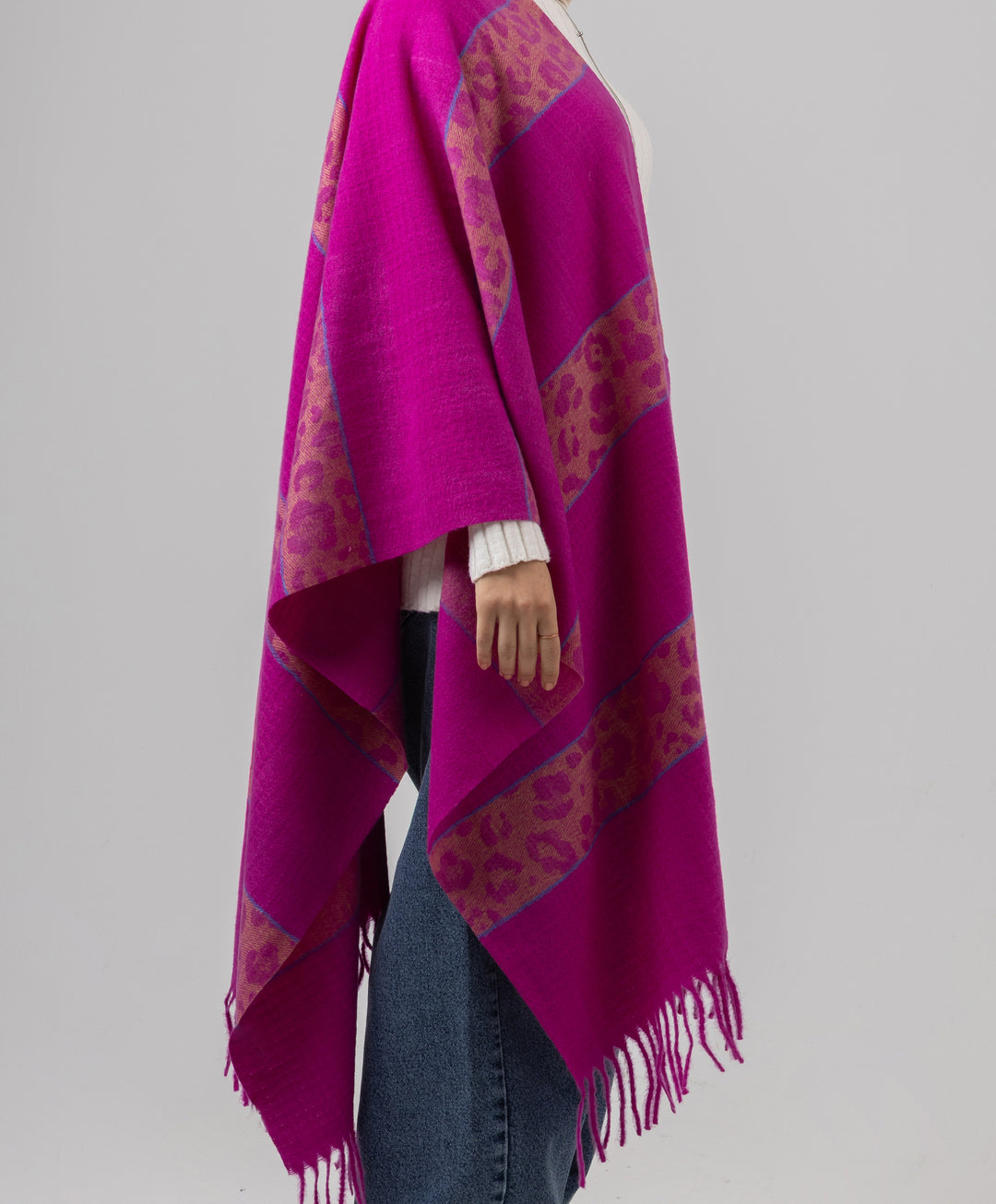 Animal Winter Shawl
