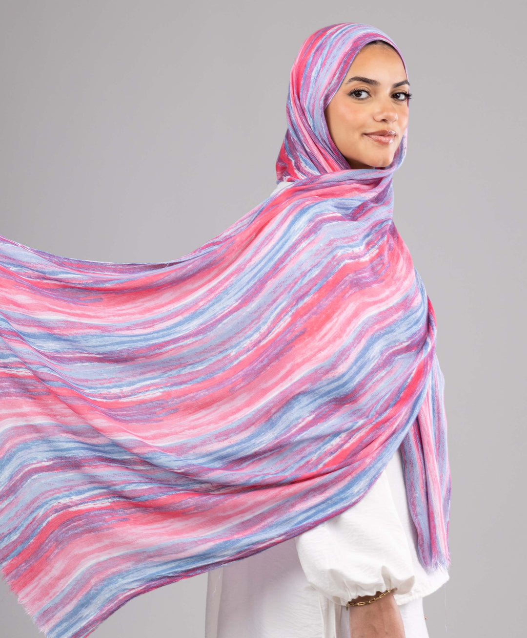 Lined Fantasy Sponge Scarf