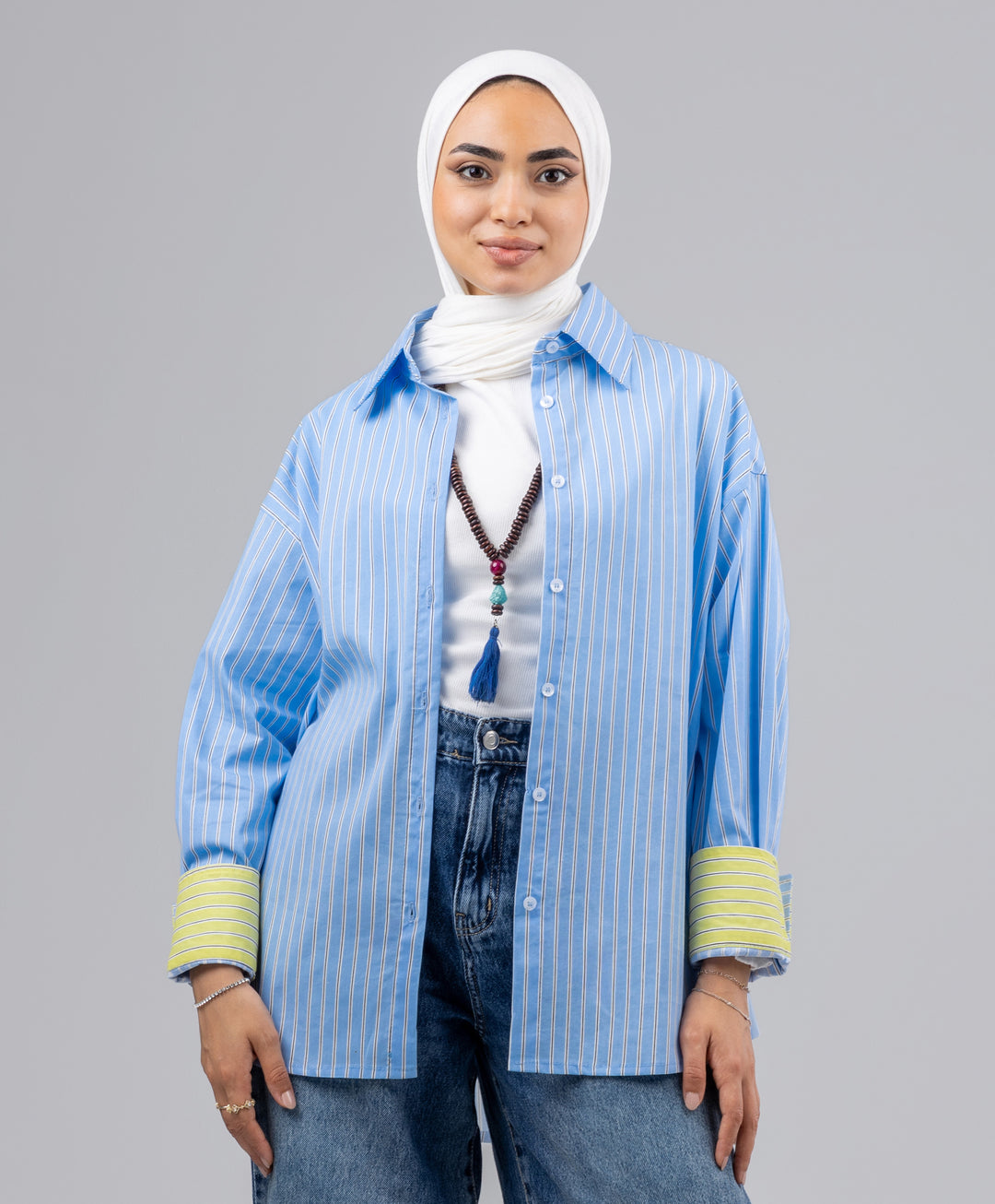 Stripe Poplin Shirt