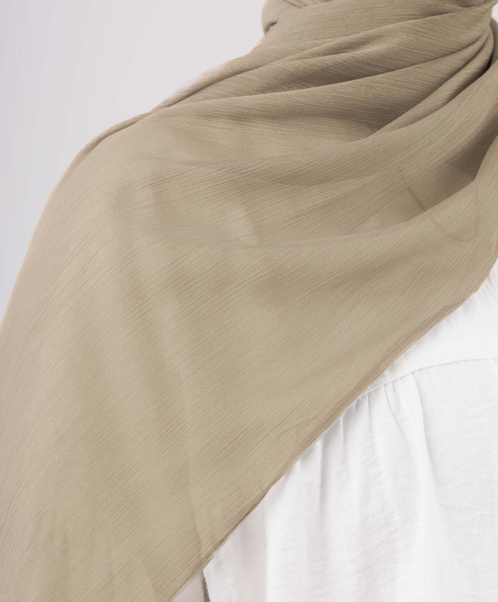 Glittery Chiffon Scarf