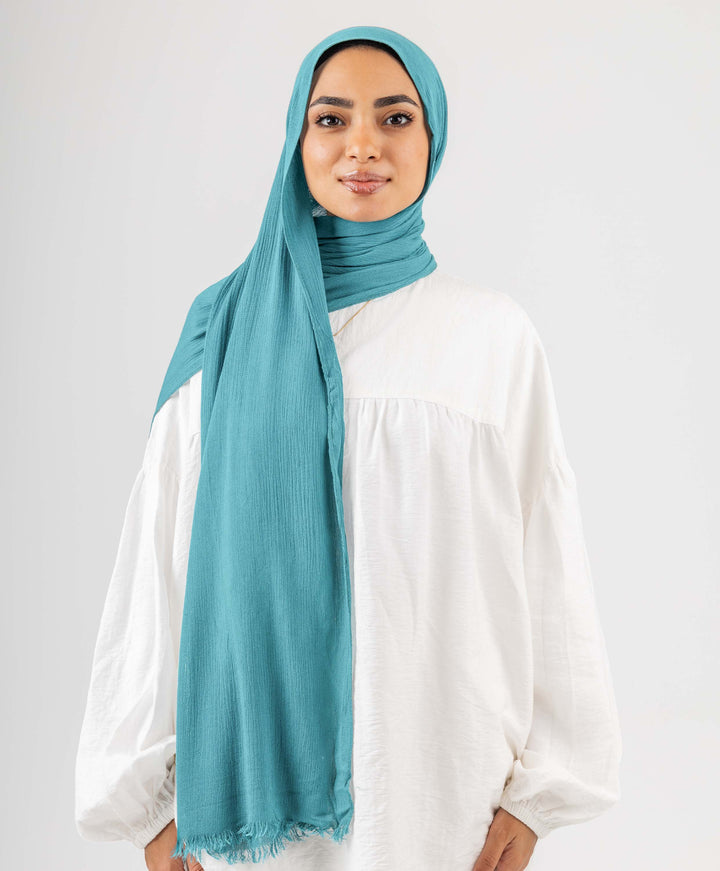 Cotton Crinkle Scarf
