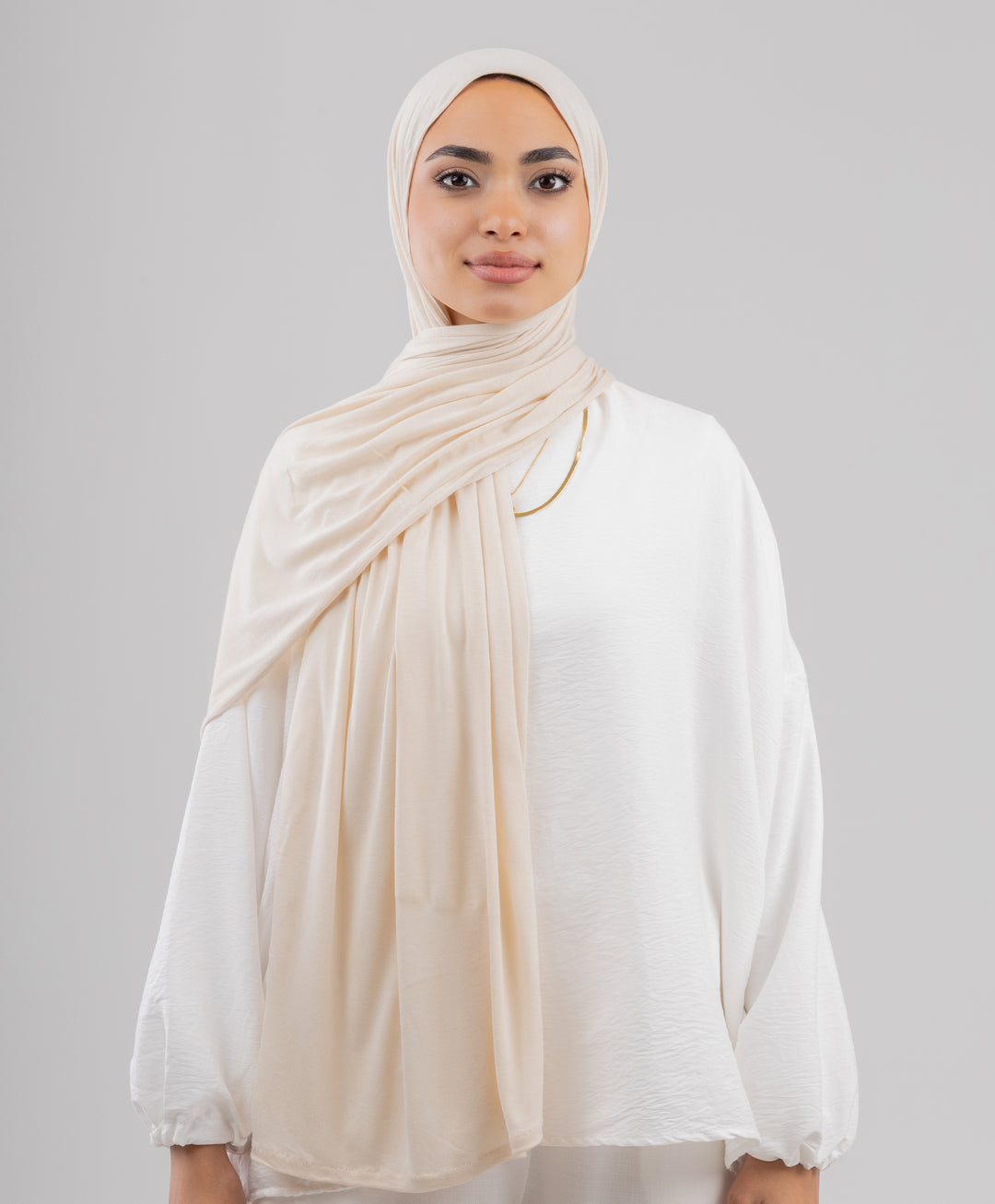 Plain Cotton Lycra Scarf