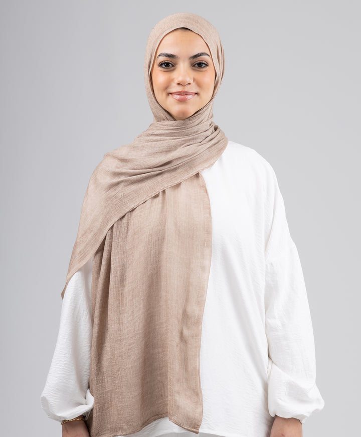 Breezy Linen Marble Scarf