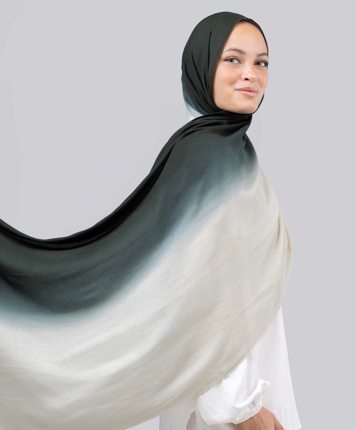 Gradient Cotton Scarf