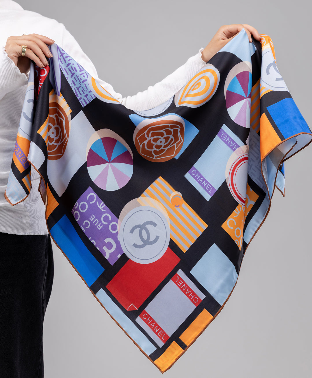 Luxury Silk Square Scarf