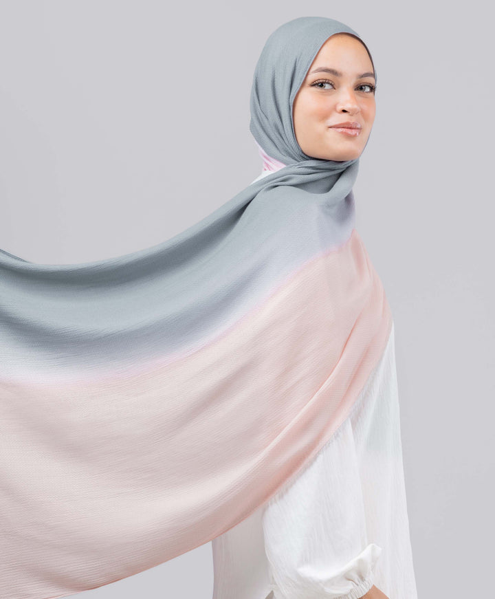 Gradient Cotton Scarf