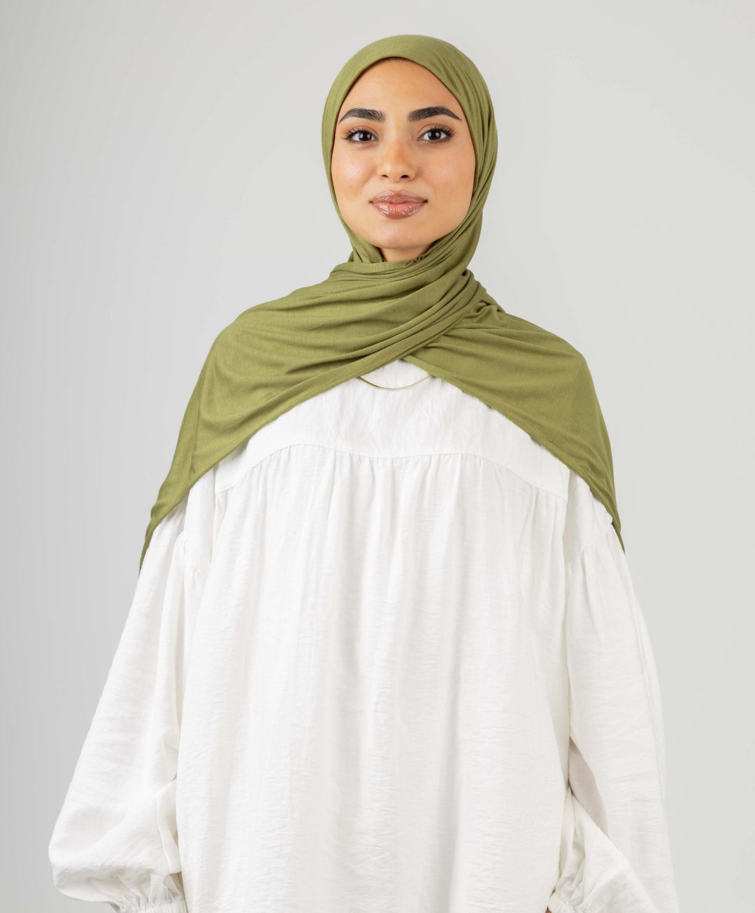 Plain Cotton Lycra Scarf