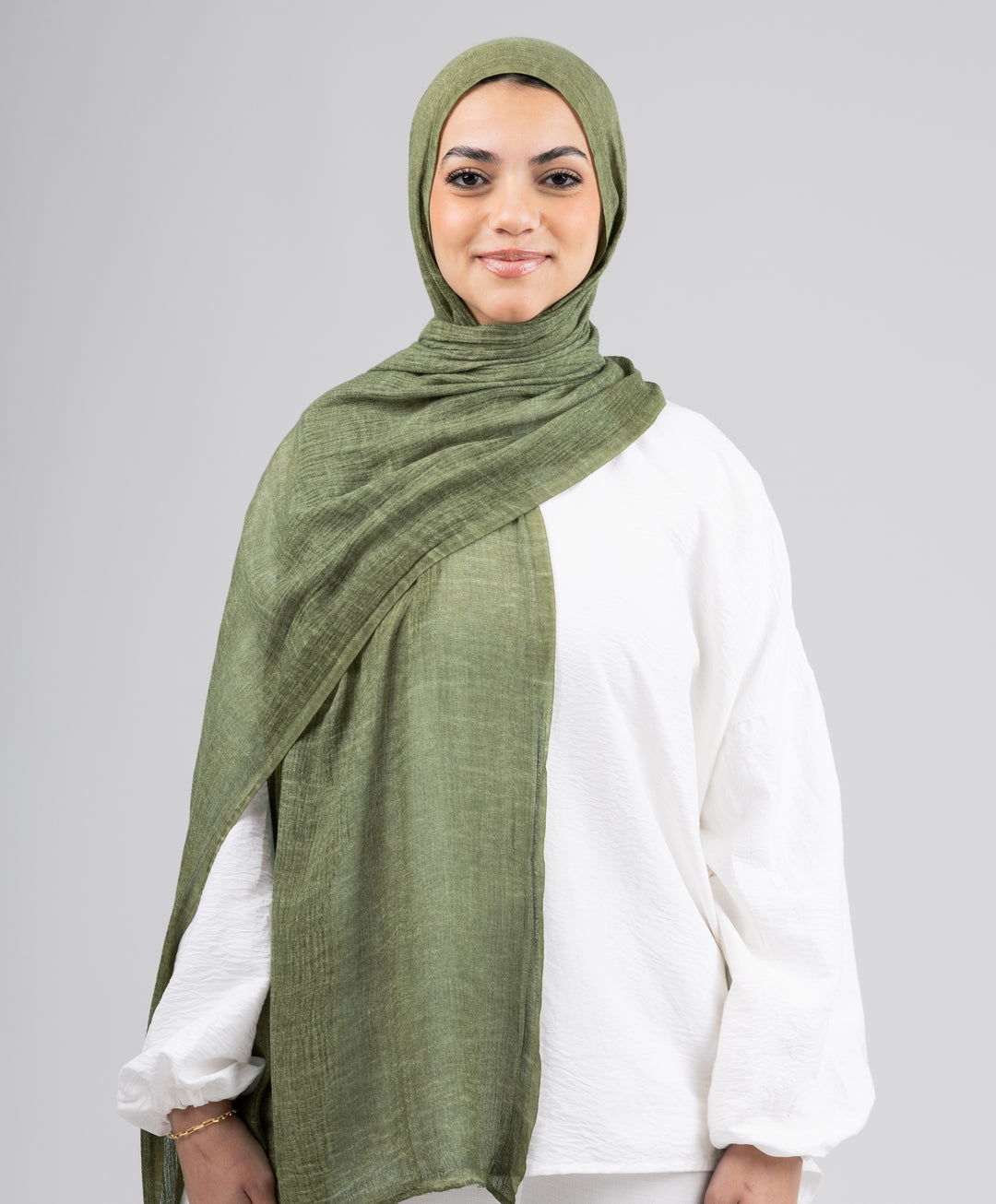 Breezy Linen Marble Scarf