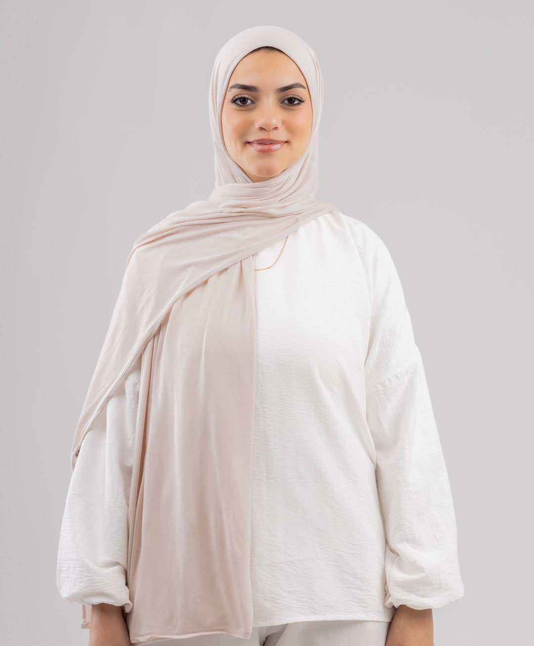 Plain Cotton Lycra Scarf