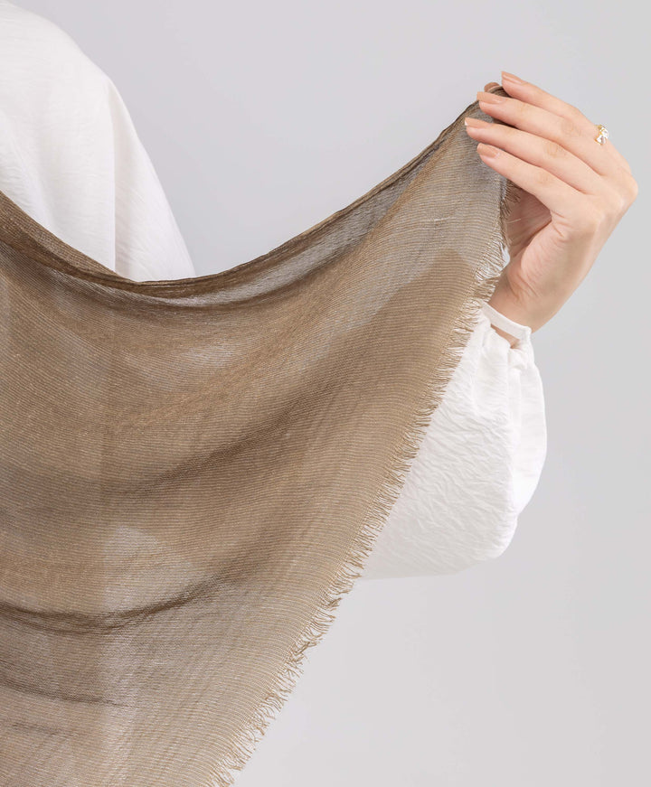 Flowy Bamboo Linen Scarf