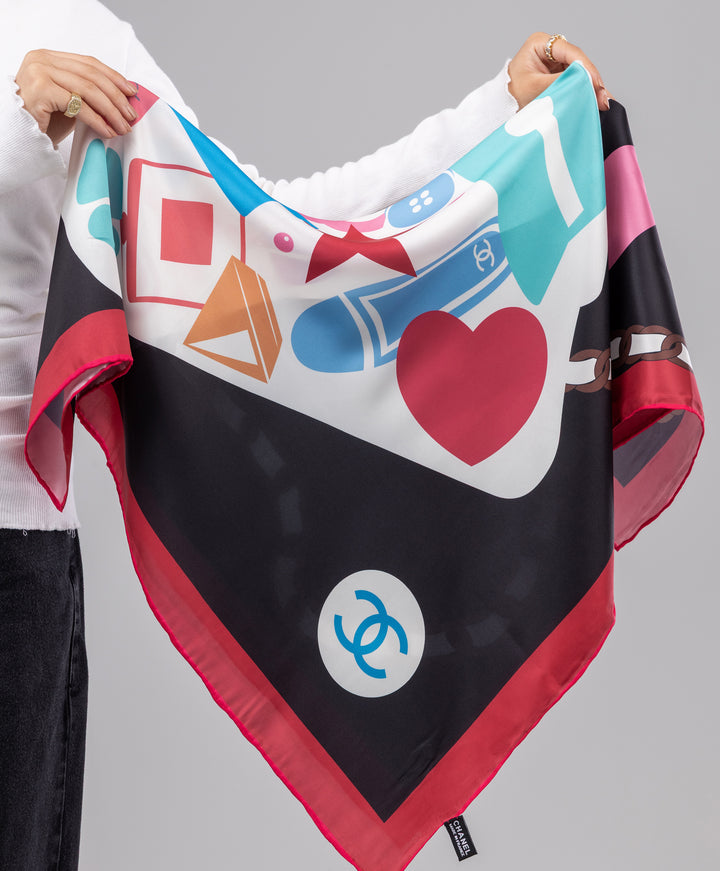 Luxury Silk Square Scarf