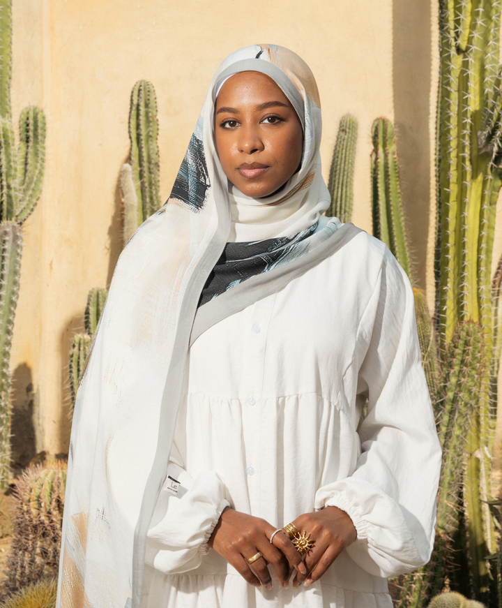 Luna Stroke Modal Scarf