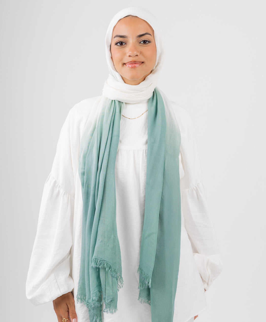 Gradient Cotton Scarf