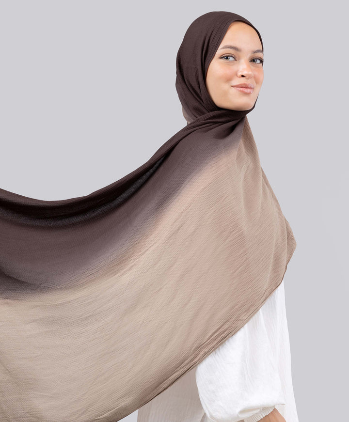Gradient Cotton Scarf