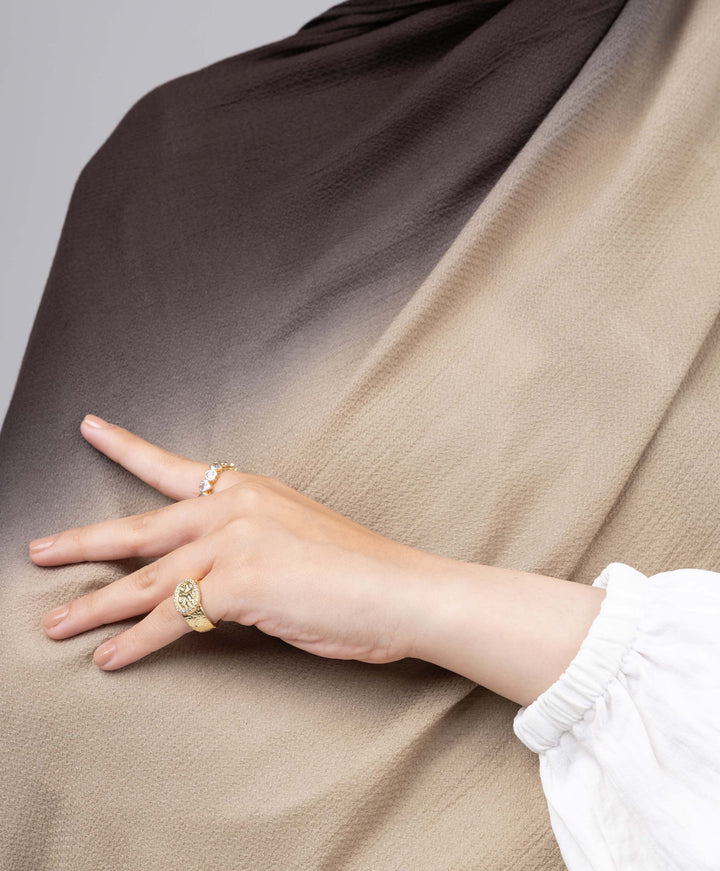 Gradient Cotton Scarf