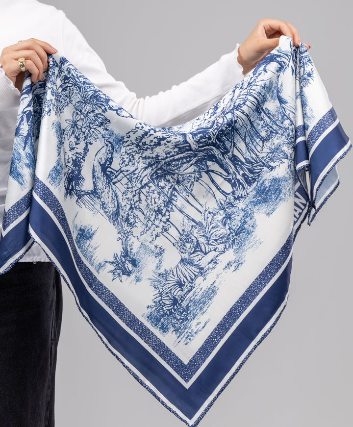 Luxury Silk Square Scarf