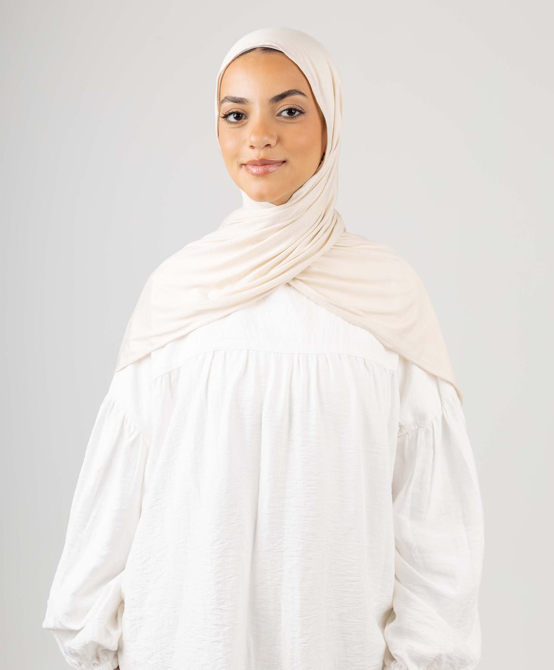Plain Cotton Lycra Scarf