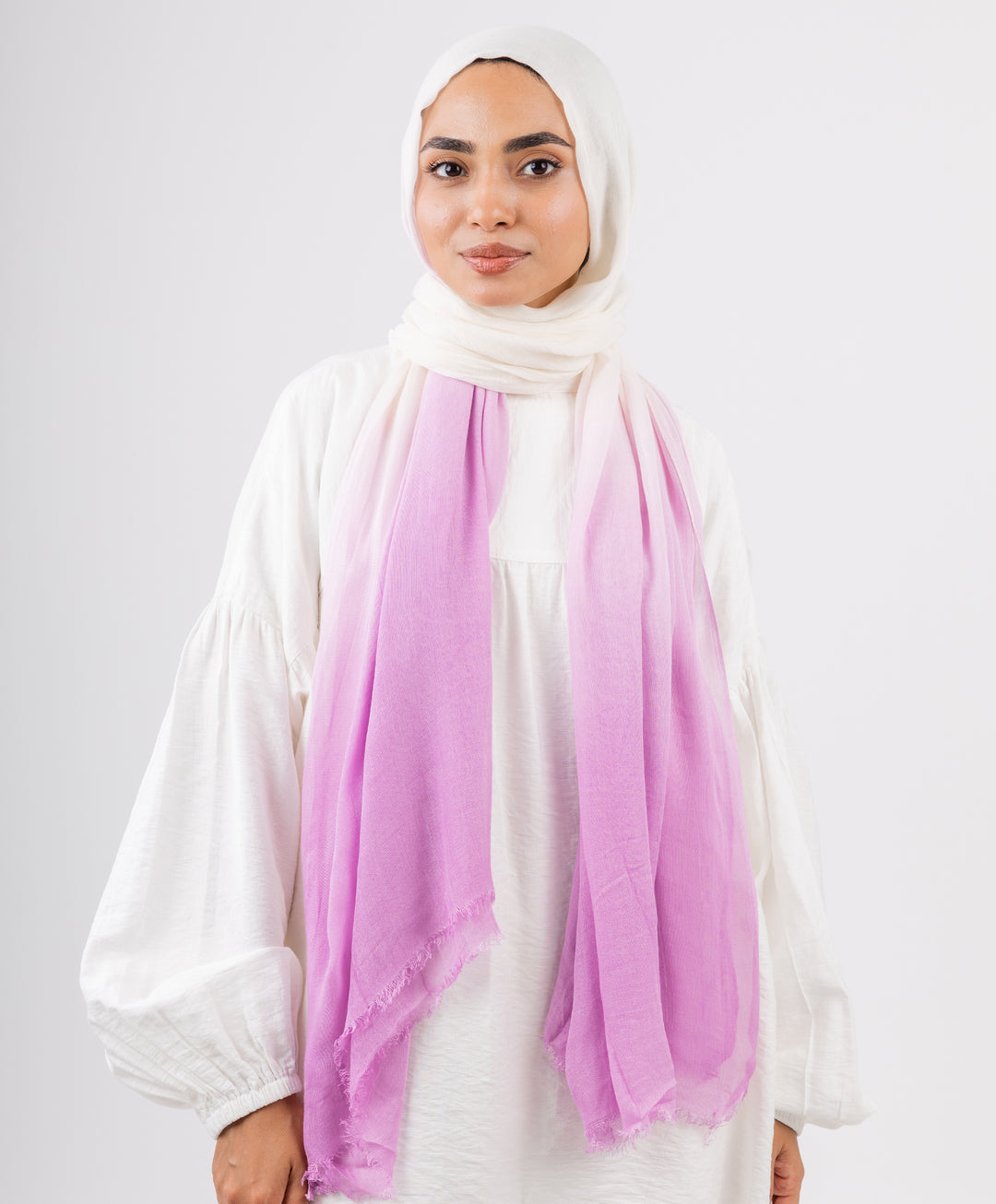 Gradient Cotton Scarf