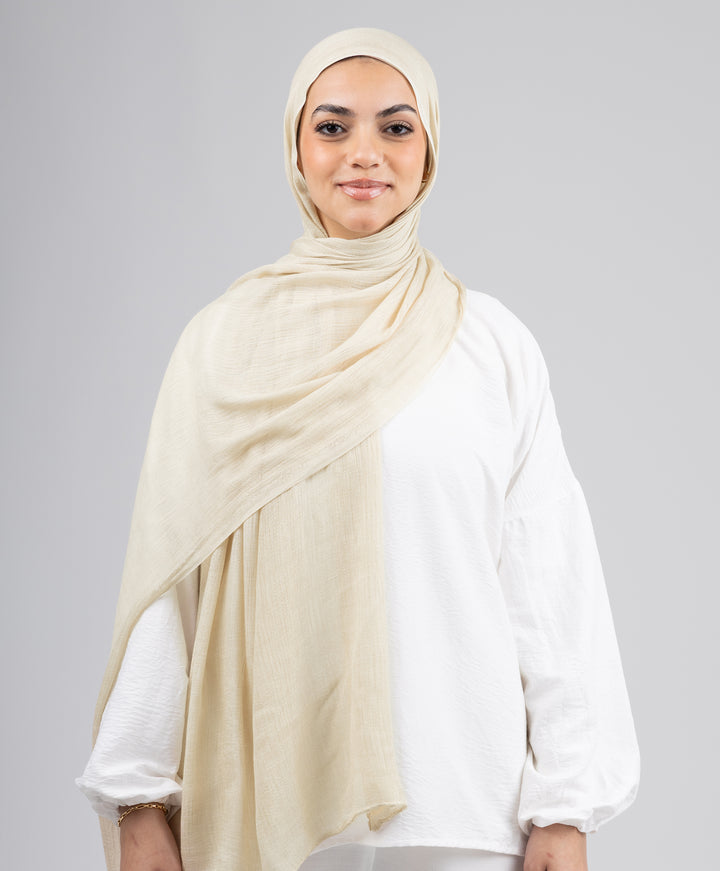 Breezy Linen Marble Scarf