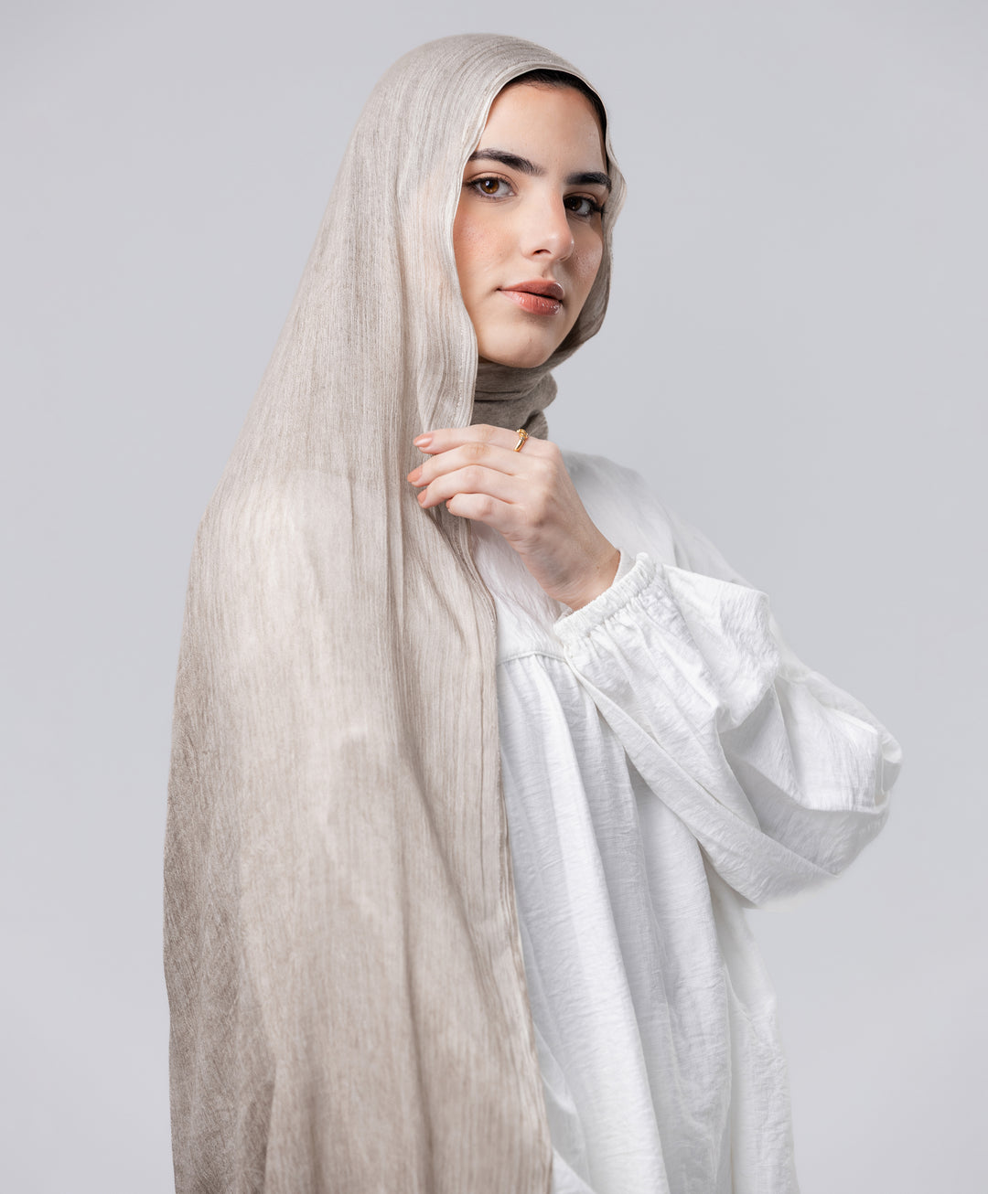 Marble Linen Scarf