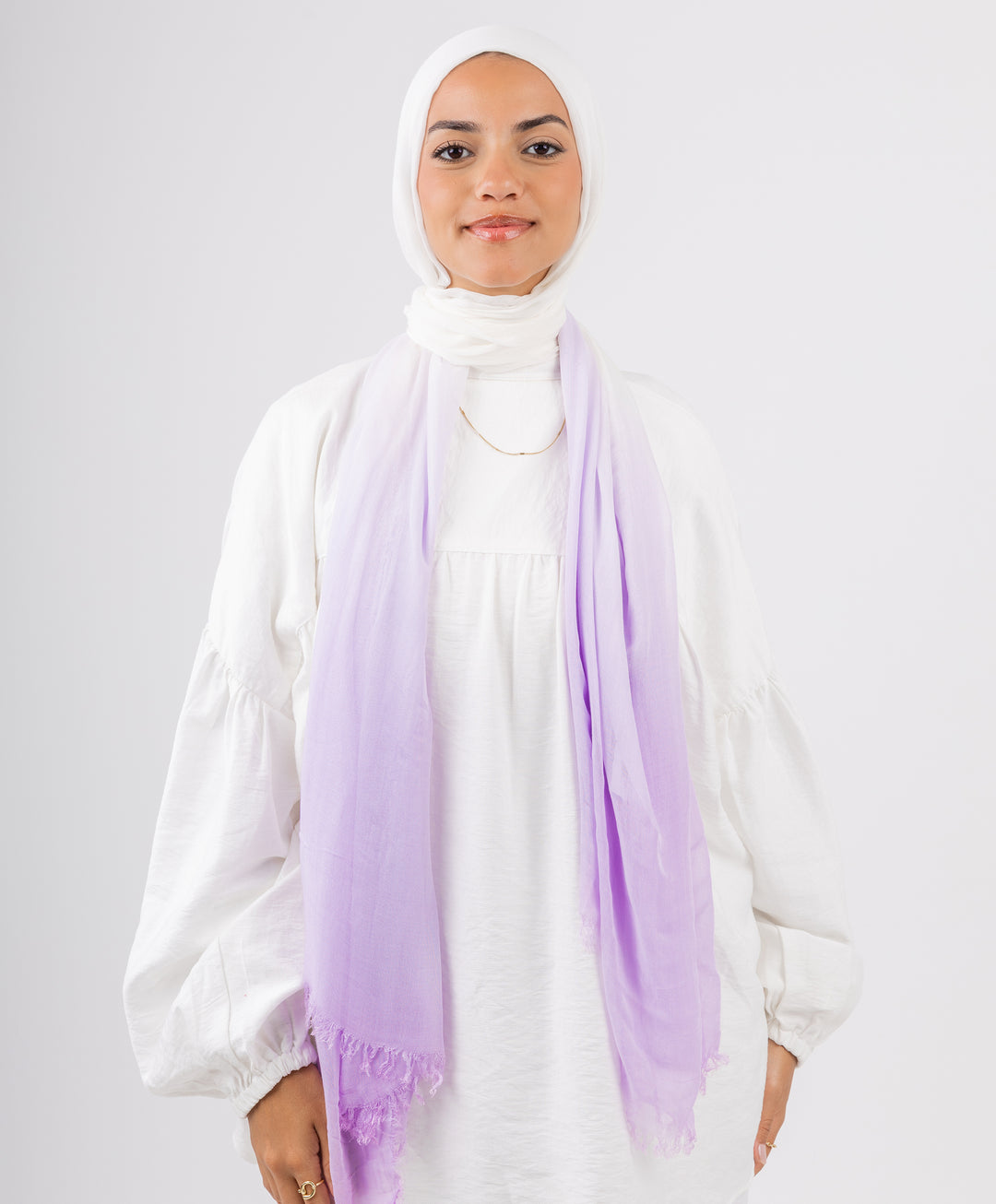 Gradient Cotton Scarf