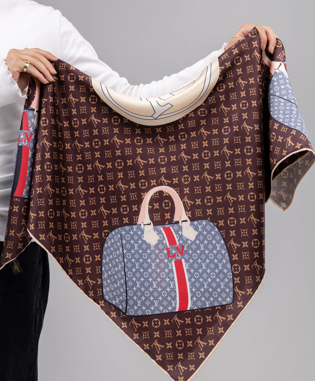 Luxury Silk Square Scarf