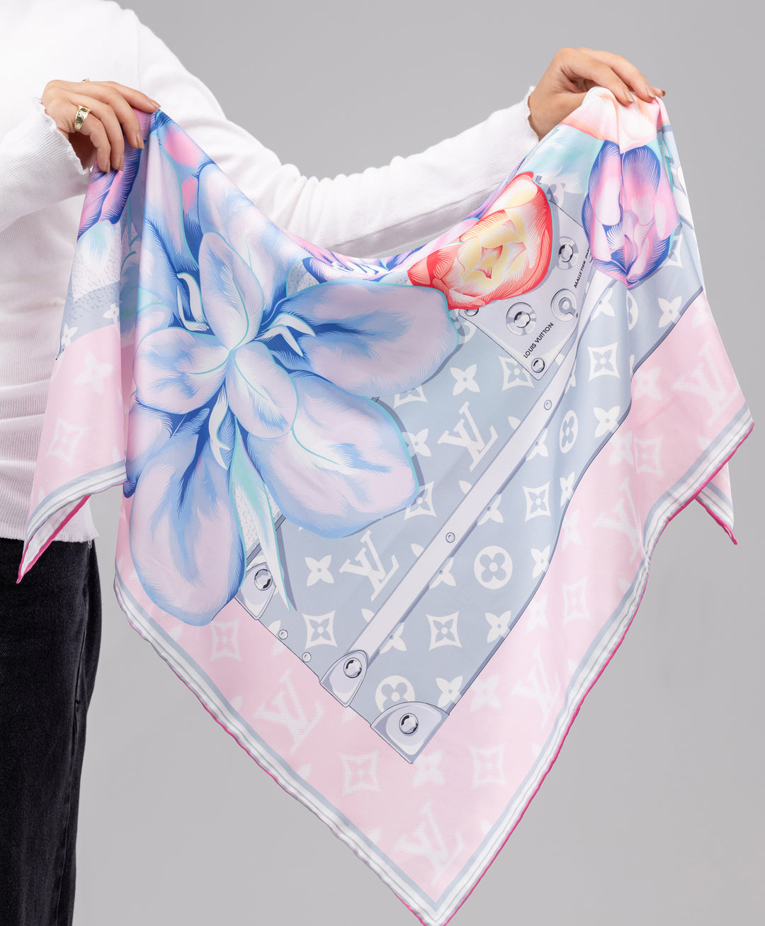 Luxury Silk Square Scarf