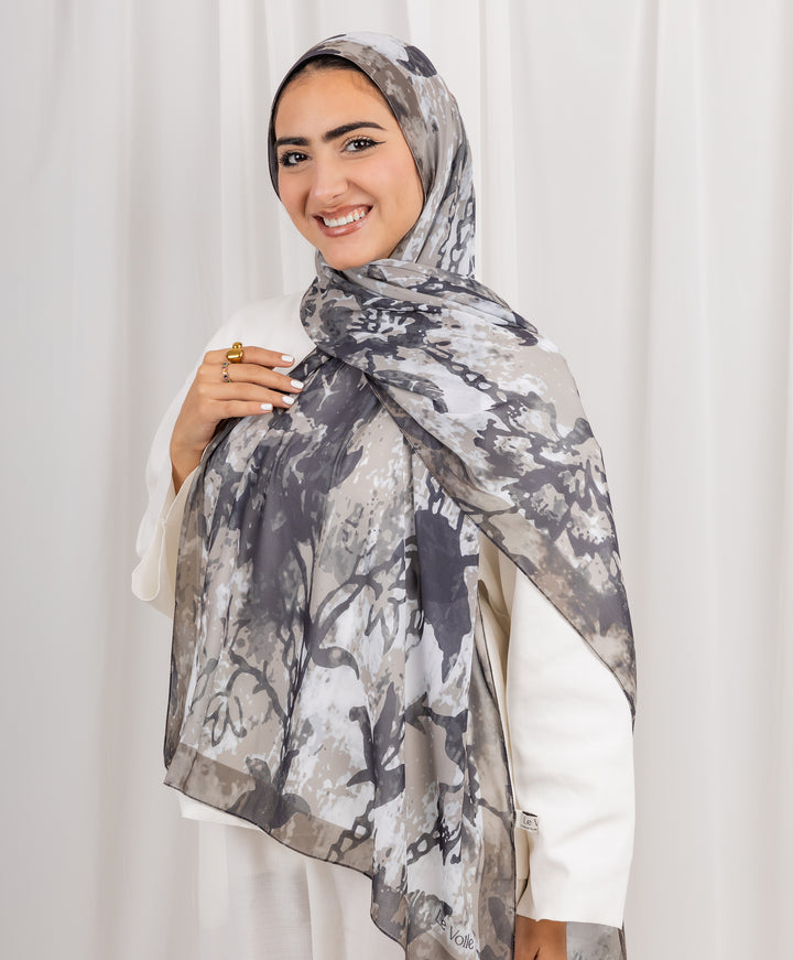 Moonlit Chiffon Scarf