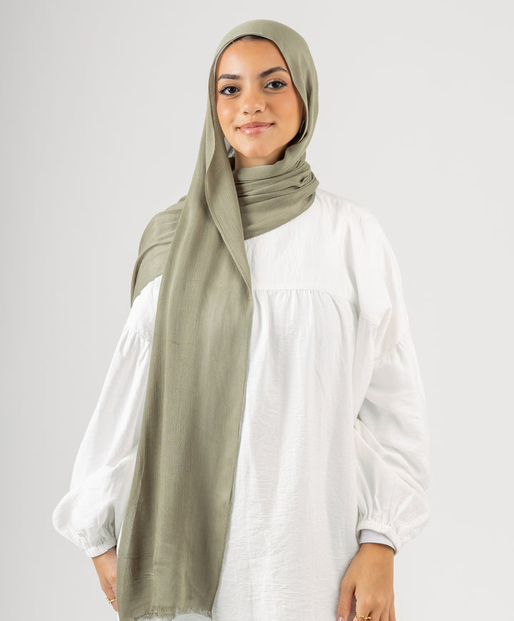 Cotton Crinkle Scarf