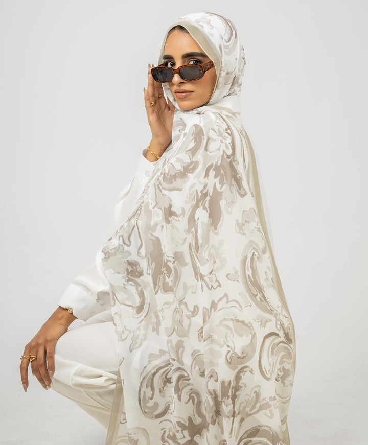 Swirling Marble Scarf