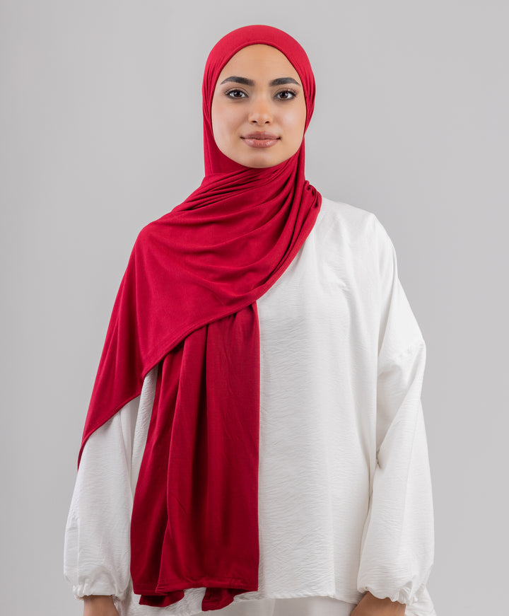 Plain Cotton Lycra Scarf