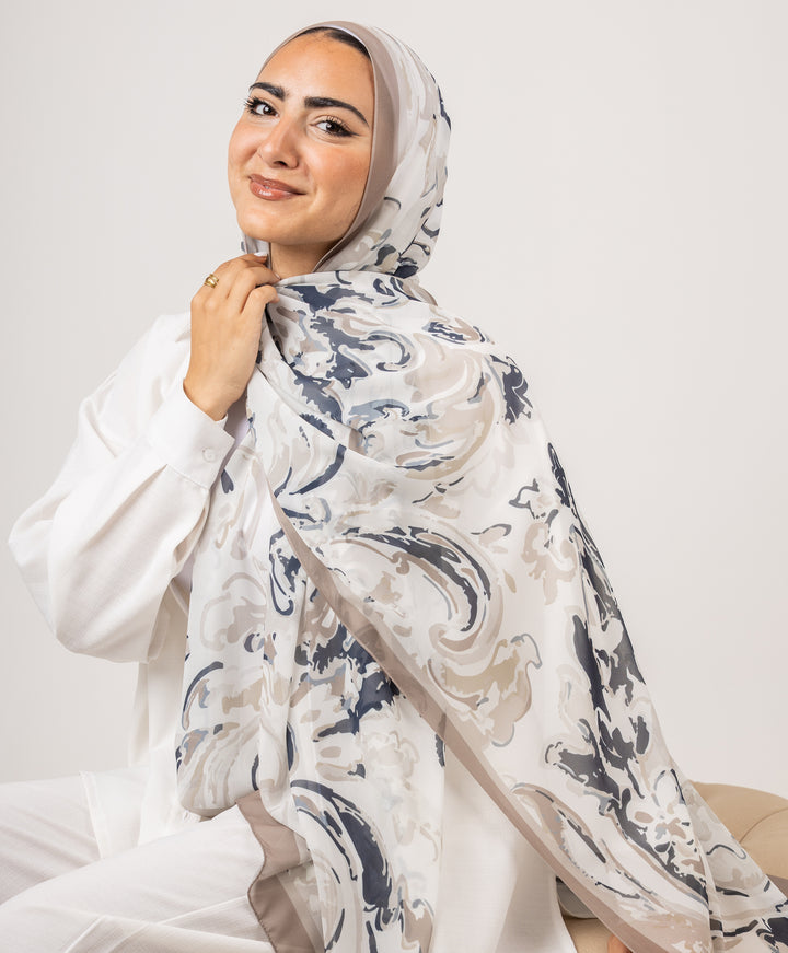 Swirling Marble Scarf