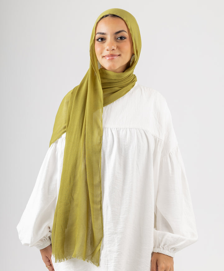 Cotton Crinkle Scarf